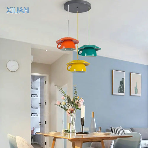 lampe suspension céramique moderne led - vue 2 sur 28
