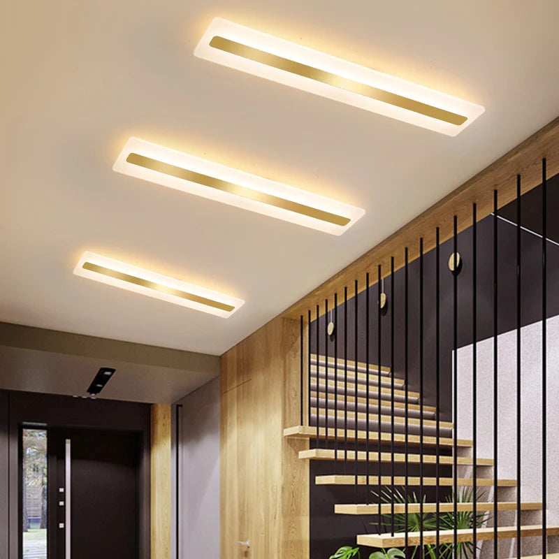 plafonnier led acrylique moderne pour éclairage intérieur - vue 5 sur 16
