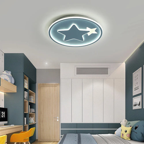 plafonnier moderne à leds pour éclairage intérieur décoratif - vue 2 sur 12