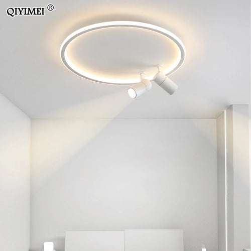 lustre led moderne pour intérieur décoration lumière projecteur - vue 3 sur 16