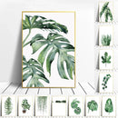 plante tropicale moderne pour décoration murale scandinave
