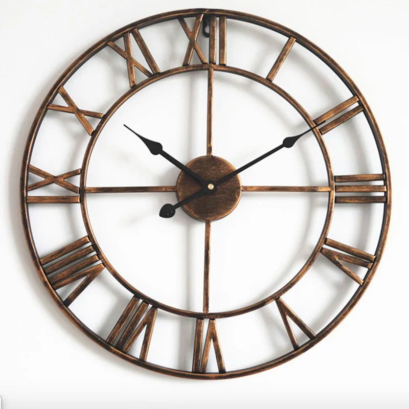 horloge murale design moderne en métal style 3D - vue 10 sur 10