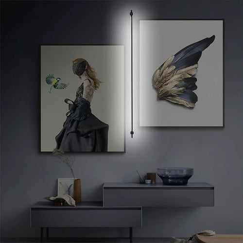 applique murale moderne à bande géométrique élégante et simple - vue 5 sur 8