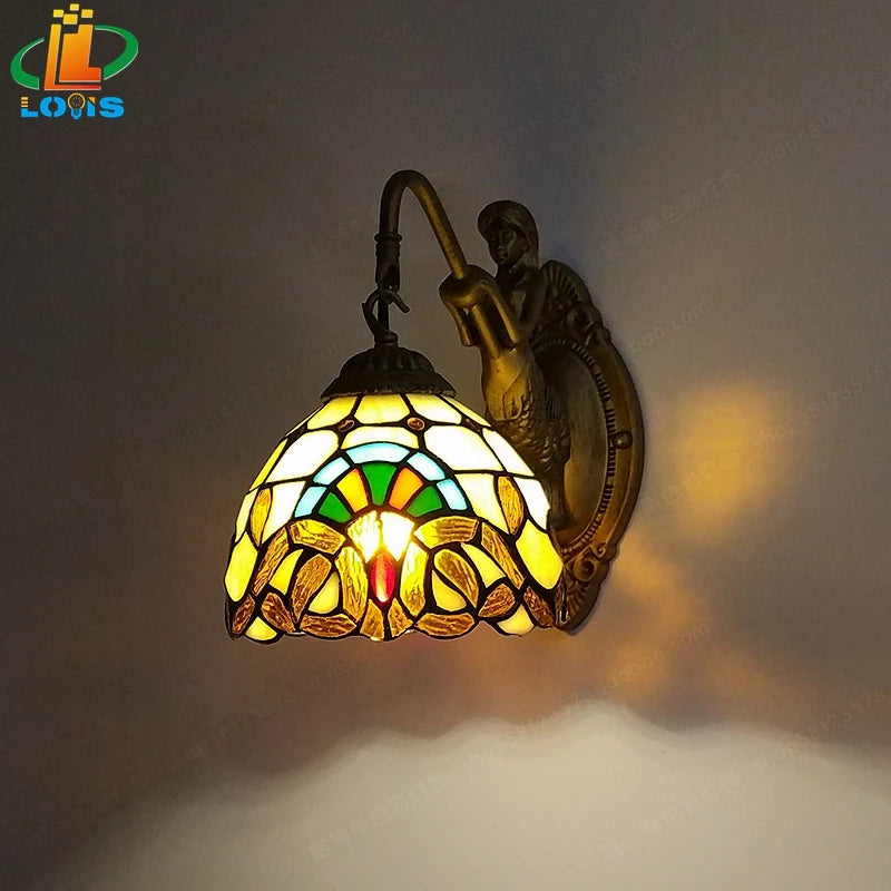 applique murale led de style baroque européen éclairage décoratif intérieur - vue 2 sur 8
