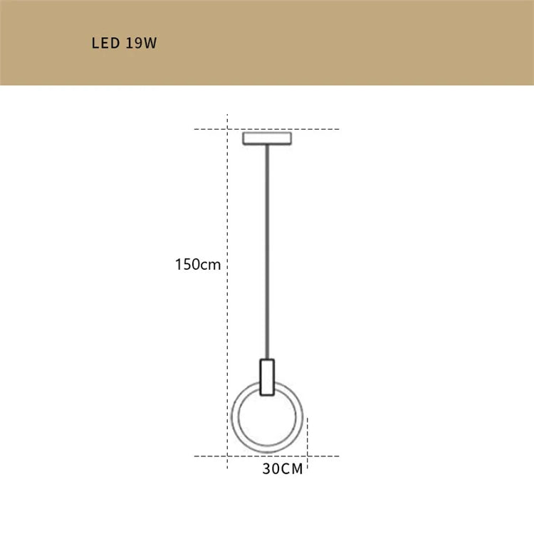 lustre led suspendu style loft pour escalier - vue 17 sur 17