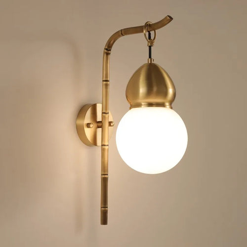 applique murale gourde style chinois pour décoration intérieure - vue 7 sur 8