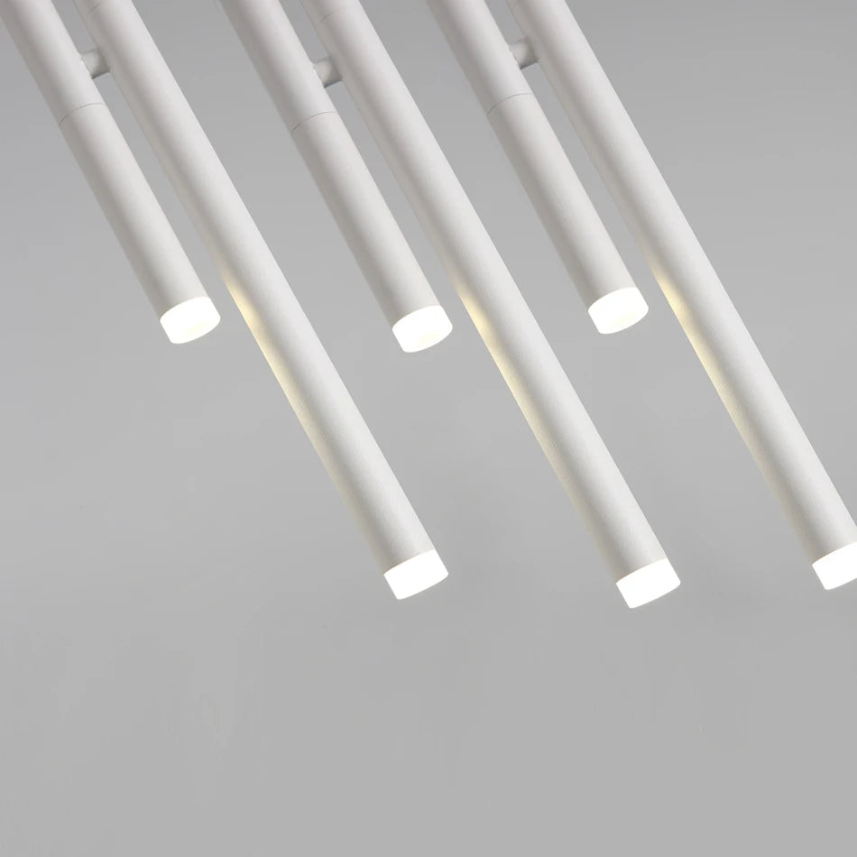 Suspension LED modernes 10W monté en surface COB salon Bar cuisine foyer salle à manger Luminaire plafonnier réglable - vue 6 sur 14