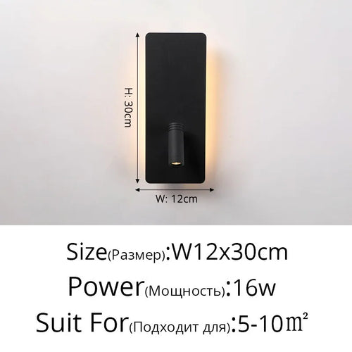 lustre led minimaliste avec interrupteur de projecteur déco - vue 14 sur 14