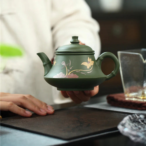 Théière yixing argile violette service gongfu 230 ml - vue 3 sur 6