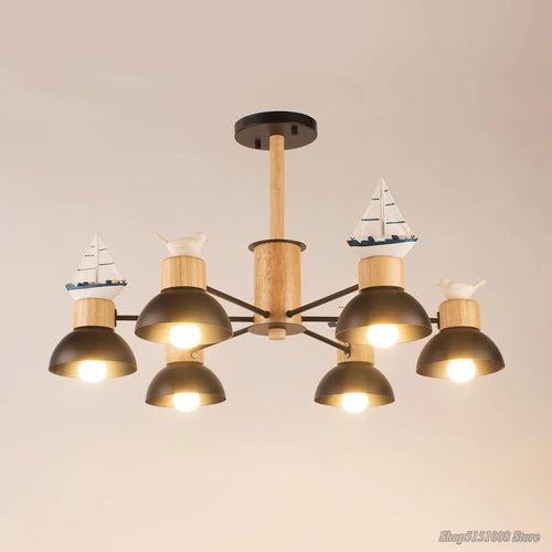 lustre nordique oiseau led simple moderne mini décor éclairage - vue 10 sur 11