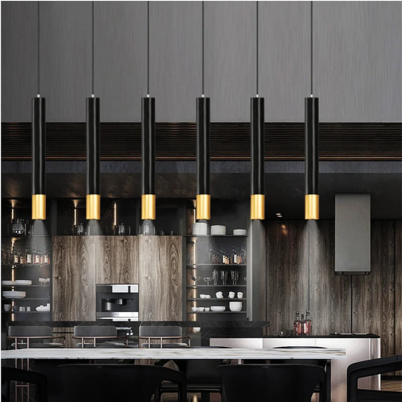 suspension nordique à led avec intensité variable décorative - vue 4 sur 5