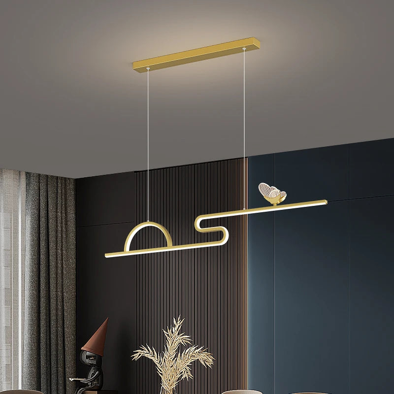 plafonnier led moderne pour un éclairage créatif intérieur - vue 4 sur 12