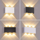 Applique murale led extérieure étanche en aluminium moderne nordique