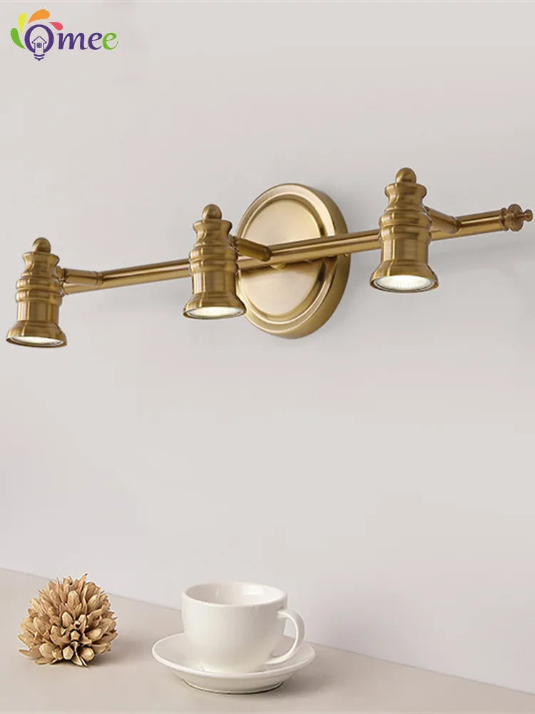 miroir vintage led avec lumières pour vanité et maquillage - vue 7 sur 16
