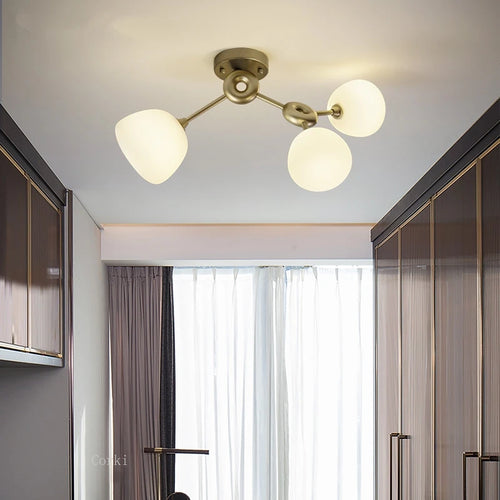 plafonnier de luxe design moderne créatif minimaliste pour éclairage intérieur - vue 3 sur 6