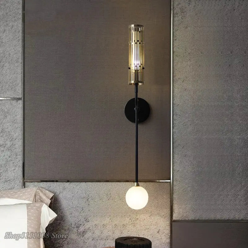 Applique murale LED moderne nordique G4 - vue 3 sur 7
