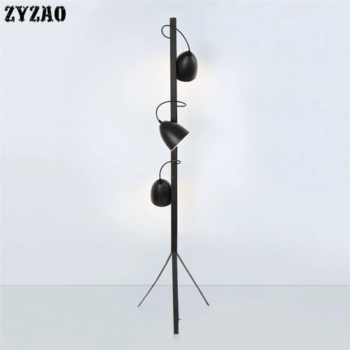 lampadaire nordique design créatif en fer pour intérieur - vue 3 sur 7