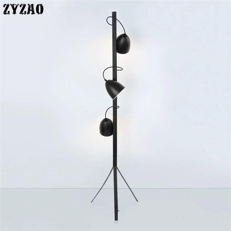lampadaire nordique design créatif en fer pour intérieur - vue 2 sur 7