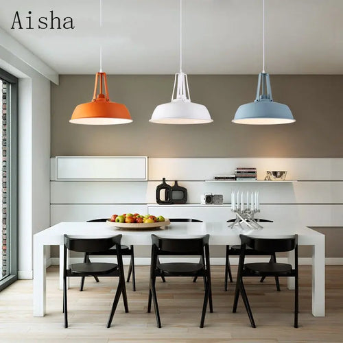 lustre nordique en aluminium pour un style créatif et élégant - vue 4 sur 13