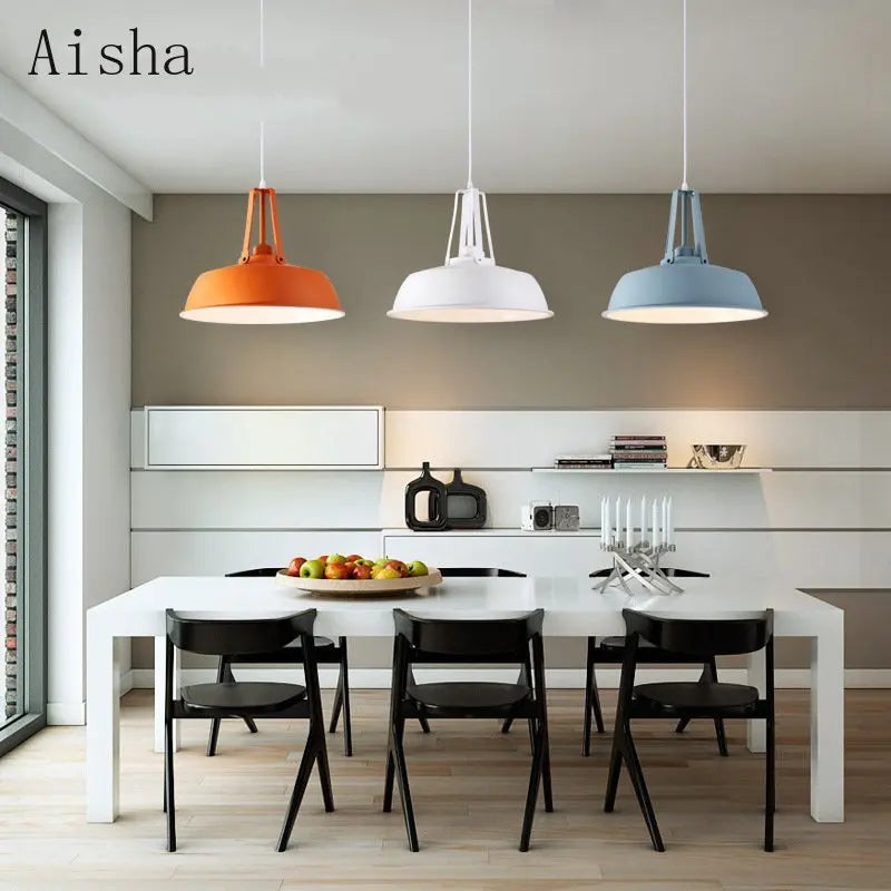 lustre en aluminium nordique design créatif pour intérieur élégant - vue 4 sur 13