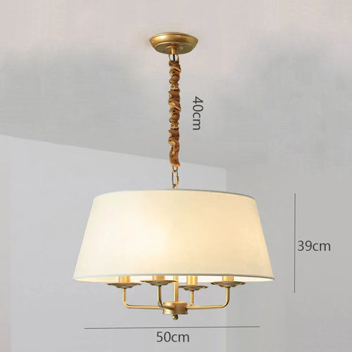 luminaire suspendu led style rétro américain pour salon moderne - vue 12 sur 11