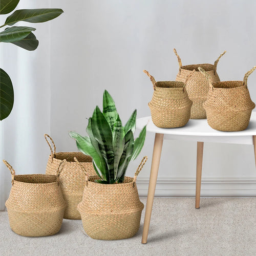 panier en osier pour rangement et décoration intérieure - vue 2 sur 9