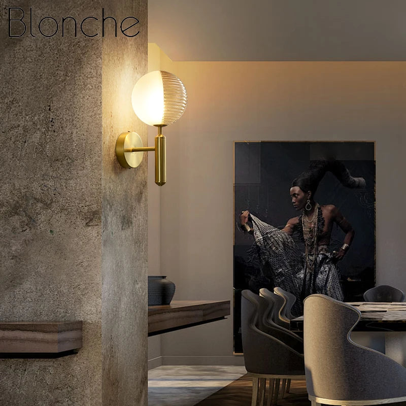applique créative en verre pour décoration intérieure élégante - vue 3 sur 8