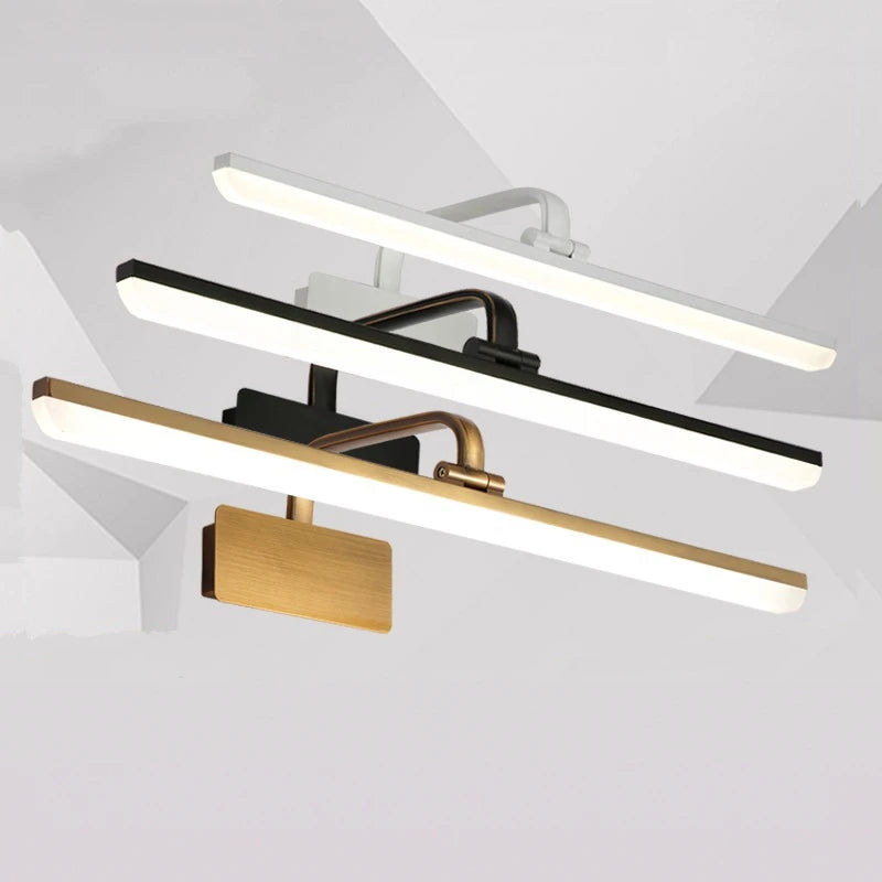 applique murale led moderne pour éclairage miroir décoratif - vue 4 sur 9