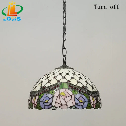 lustre en verre décoratif pour café bar et jardin - vue 7 sur 6