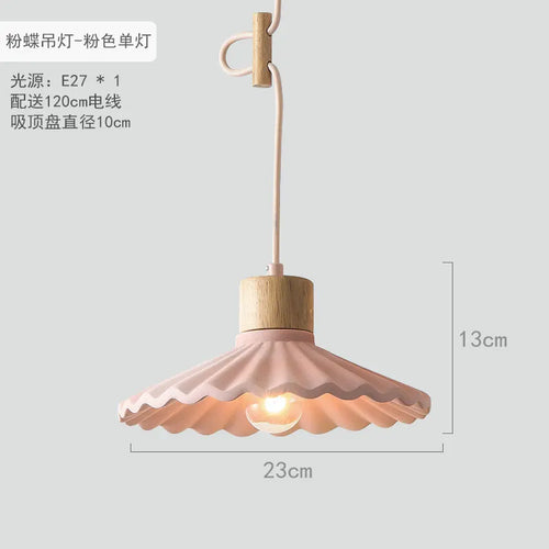 suspension simple moderne led en ciment nordique - vue 14 sur 16