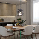 lampe suspendue spirale led tourbillon moderne vintage