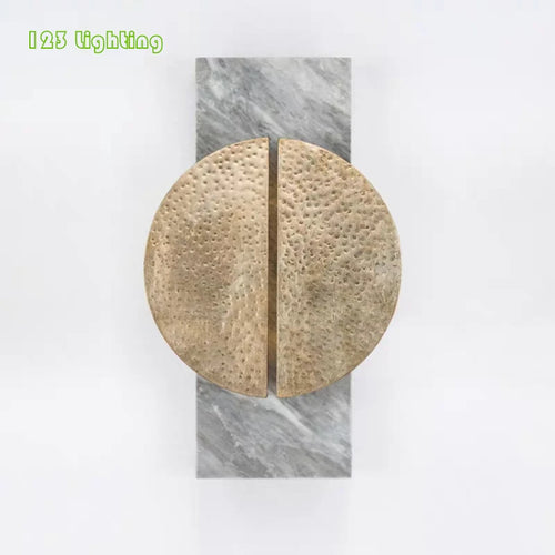 applique murale en marbre naturel pour décoration moderne et ambiance chaleureuse - vue 3 sur 8