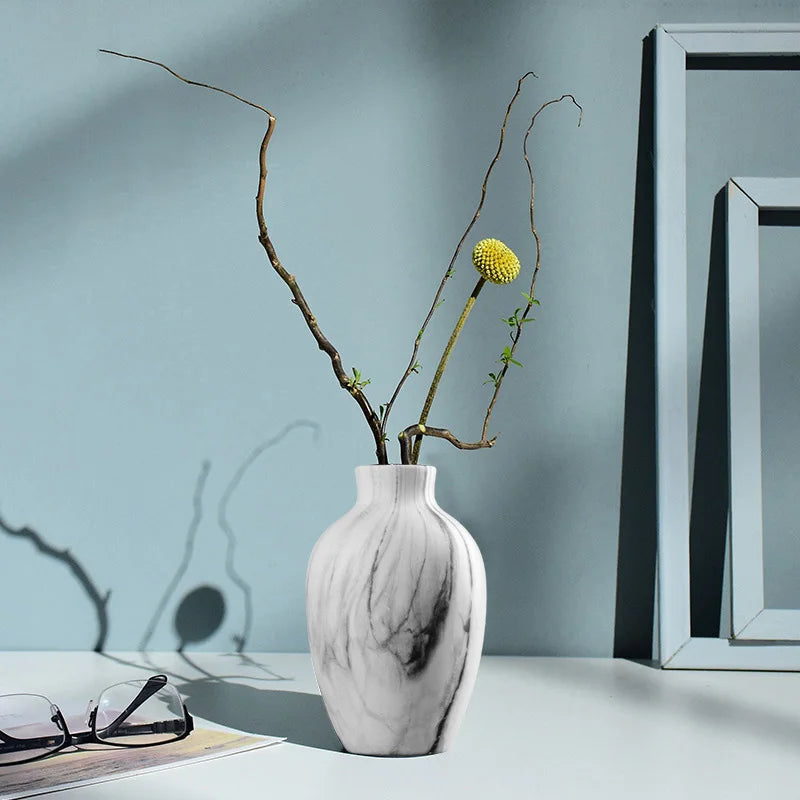vase en céramique moderne pour décoration intérieure de fleurs - vue 5 sur 11