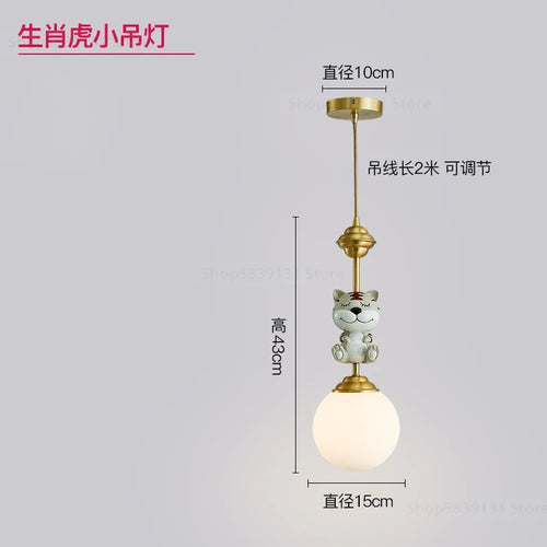 suspension led décorative dessin animé nordique pour noël - vue 9 sur 8