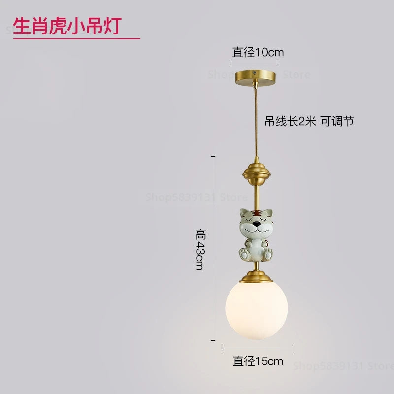 suspension led décorative dessin animé nordique pour noël - vue 8 sur 8