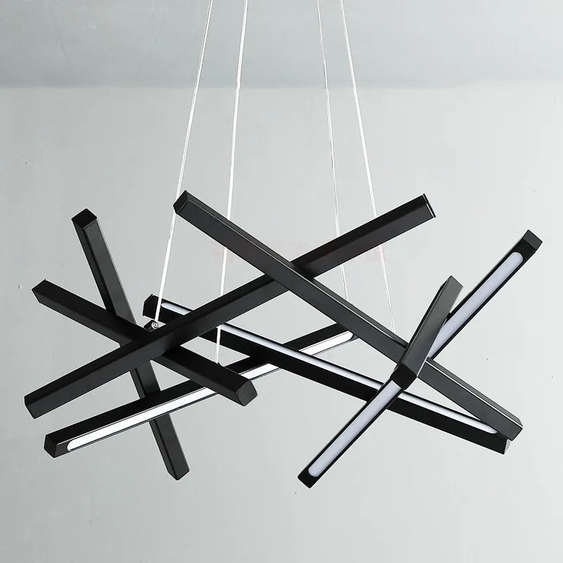 lustre led moderne design minimaliste pour intérieur élégant - vue 4 sur 10