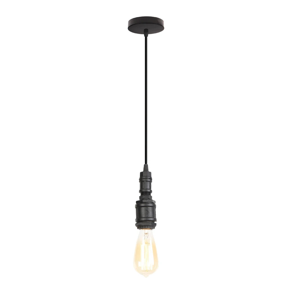 Suspension industrielle rétro avec tuyau d'eau - vue 19 sur 23