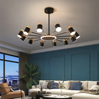 lustre nordique moderne pour éclairage intérieur décoratif