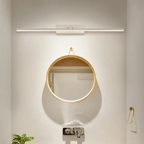 Applique murale miroir de salle de bains LED modernes en aluminium - vue 6 sur 6