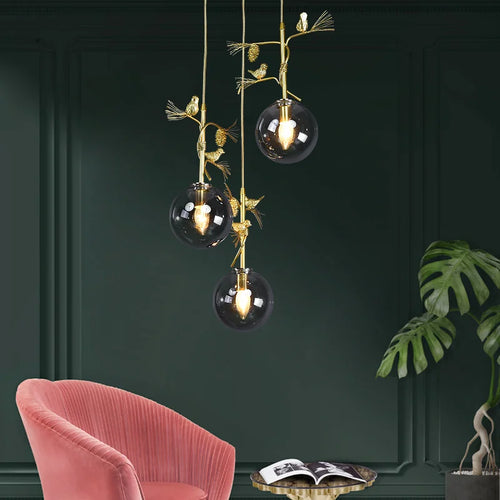 suspension en verre design moderne pour intérieur élégant - vue 2 sur 15