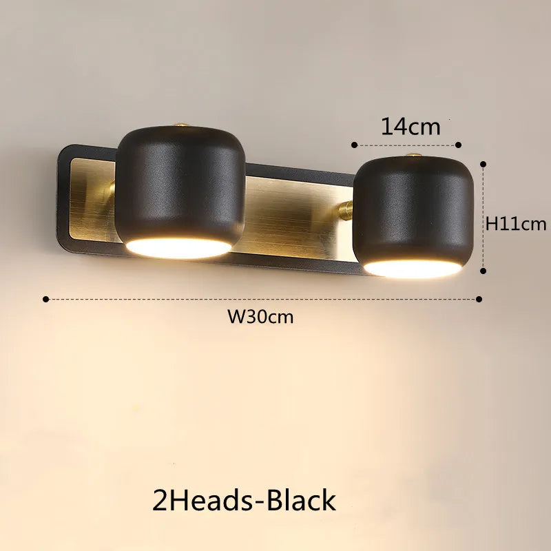 (Source de lumière LED incluse) applique murale nordiques à LED - vue 9 sur 12