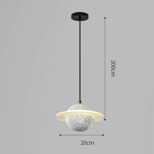 suspension en résine planet pour décoration intérieure moderne - vue 14 sur 18