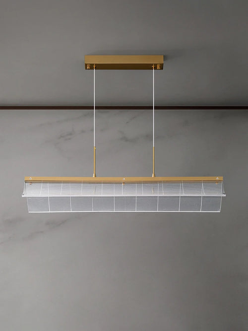 suspension moderne en cuivre pour éclairage intérieur - vue 4 sur 7