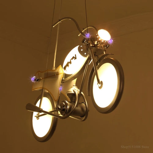 suspension moderne à led pour décoration créative enfant - vue 2 sur 6