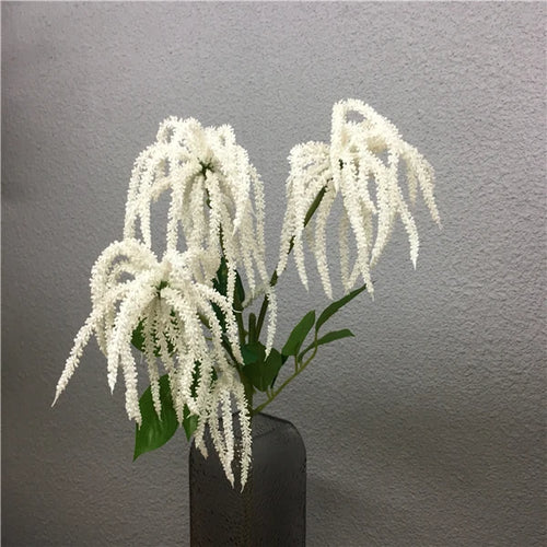 branche astilbe artificielle touché réel pour décoration mariage et couronne - vue 6 sur 8