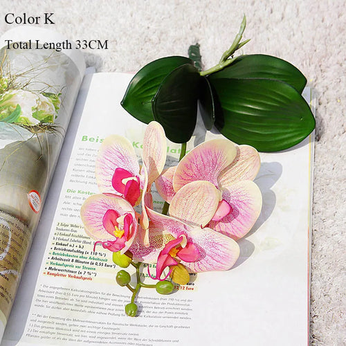 orchidée en latex luxe pour décoration mariage et événements - vue 23 sur 26