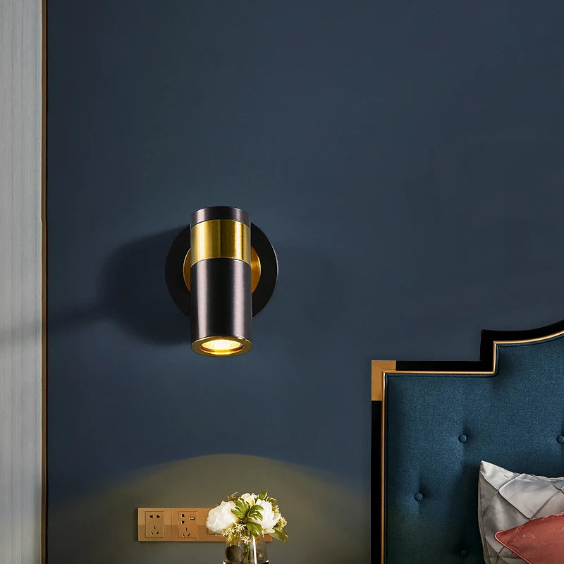 appliques murales led en métal au design moderne pour intérieur élégant - vue 4 sur 7