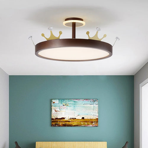 lustre nordique créatif couronne oiseau pour chambre enfants - vue 4 sur 14
