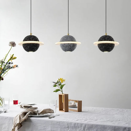 suspension en résine planet pour décoration intérieure moderne - vue 6 sur 18