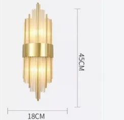 applique murale moderne led en cristal design élégant pour intérieur - vue 11 sur 23